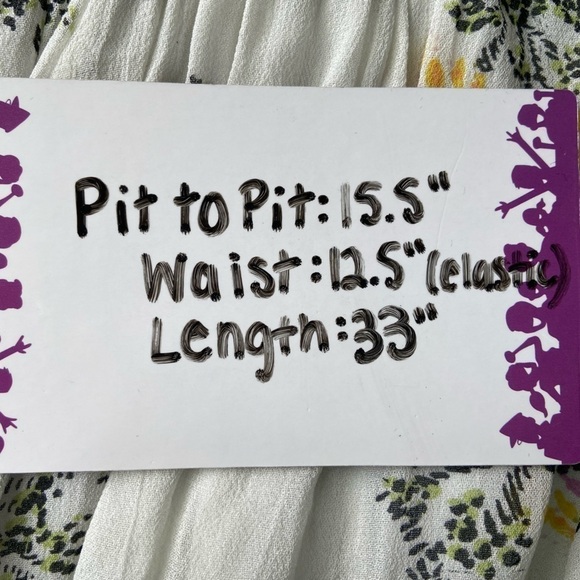 Free People White Sheer Floral Puff Long Sleeve Collared Button Up Flowy Dress - Picture 15 of 15